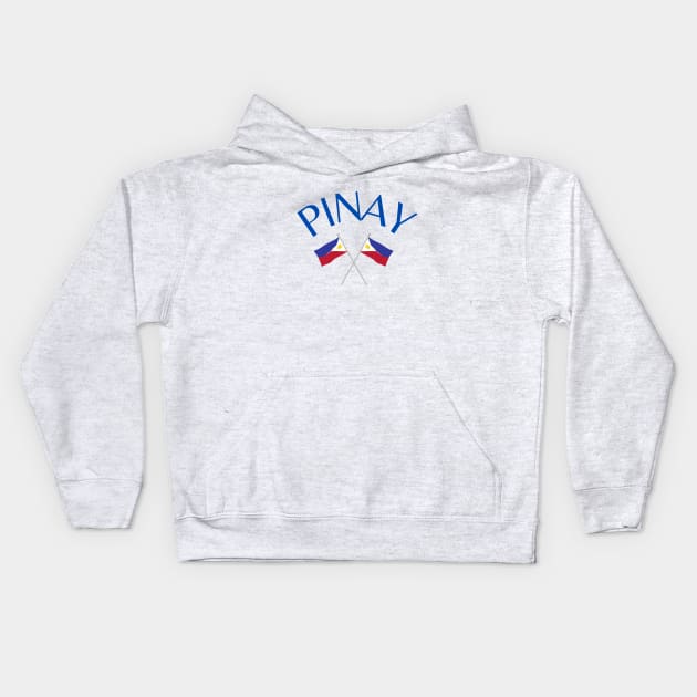 pinay flag Kids Hoodie by CatheBelan